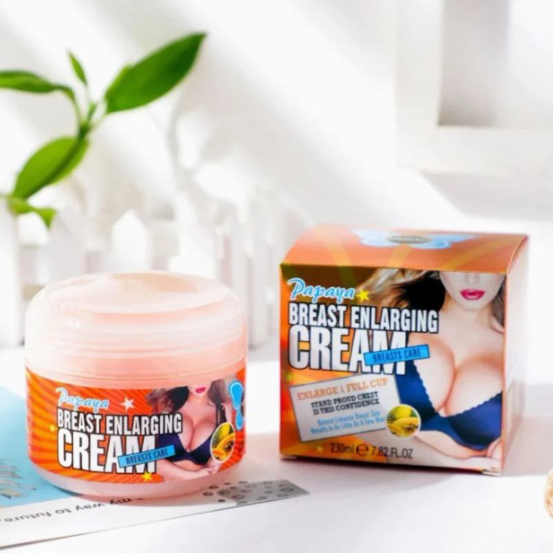)
Papaya Breast Massage Cream for Firm & Smooth Skin | Natural Moisturizing Body Care Cream | 100% Natural Formula