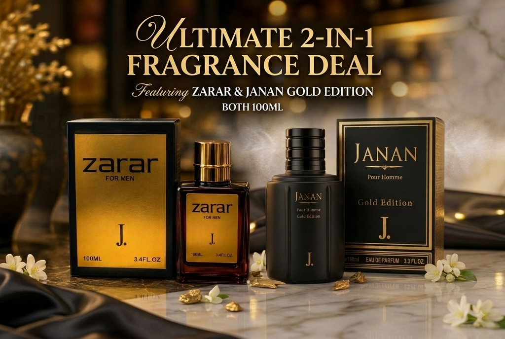 Zarar & Janan Gold Edition 2-in-1 Perfume Combo