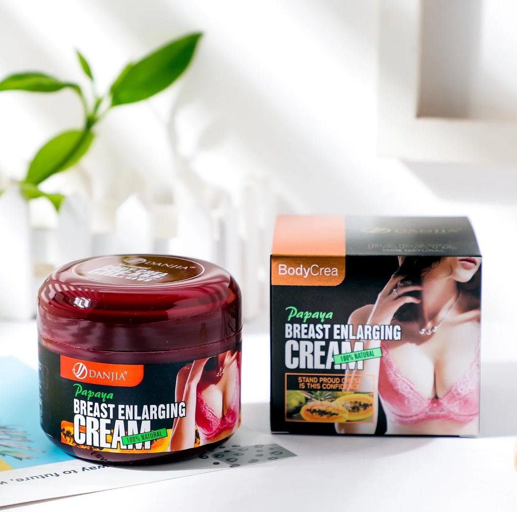 )
Papaya Breast Massage Cream for Firm & Smooth Skin | Natural Moisturizing Body Care Cream | 100% Natural Formula