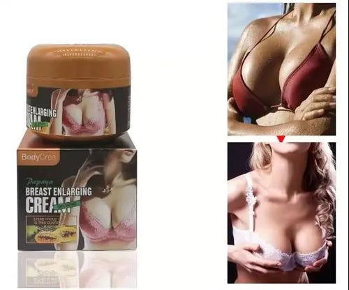 )
Papaya Breast Massage Cream for Firm & Smooth Skin | Natural Moisturizing Body Care Cream | 100% Natural Formula
