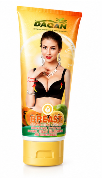 DAQAN Breast Care Cream | Herbal Skin Moisturizing & Firming Massage Cream | Natural Extract Formula | 200ml